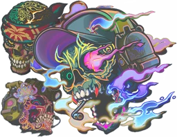 Sugarface 2 Sticker Collection