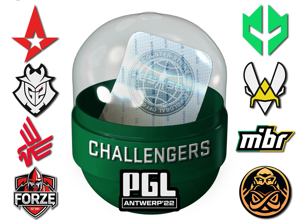 Antwerp 2022 Challengers Sticker Capsule