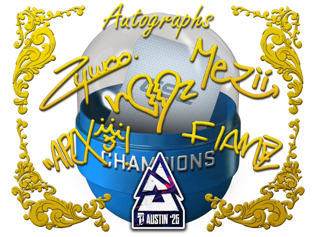 Austin 2025 Champions Autograph Capsule