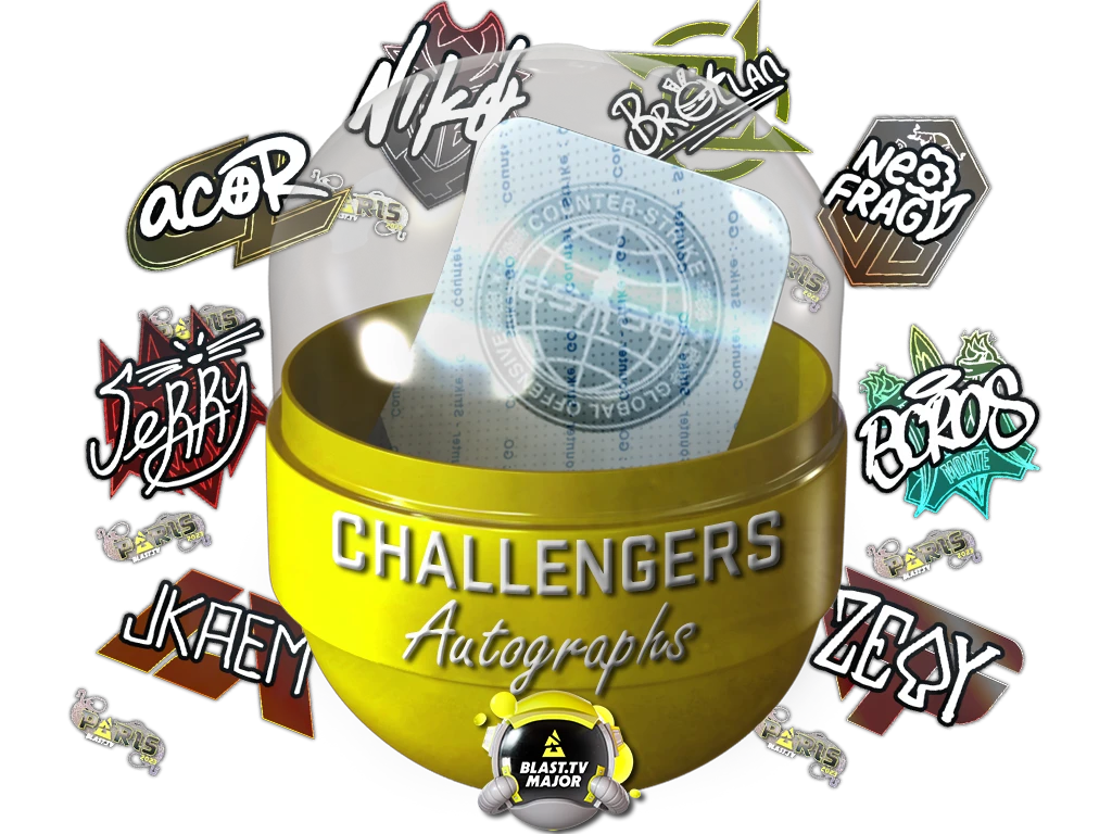 Paris 2023 Challengers Autograph Capsule