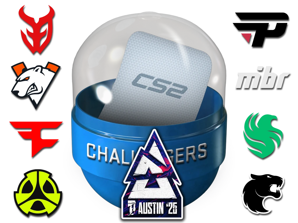 Austin 2025 Challengers Sticker Capsule