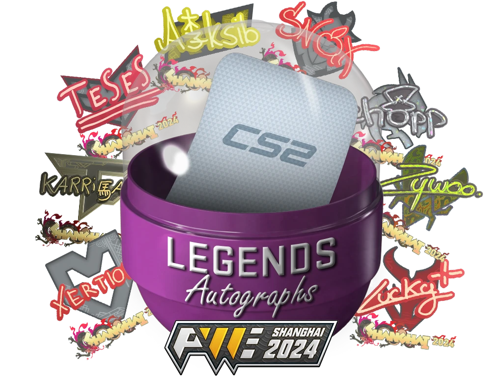 Shanghai 2024 Legends Autograph Capsule