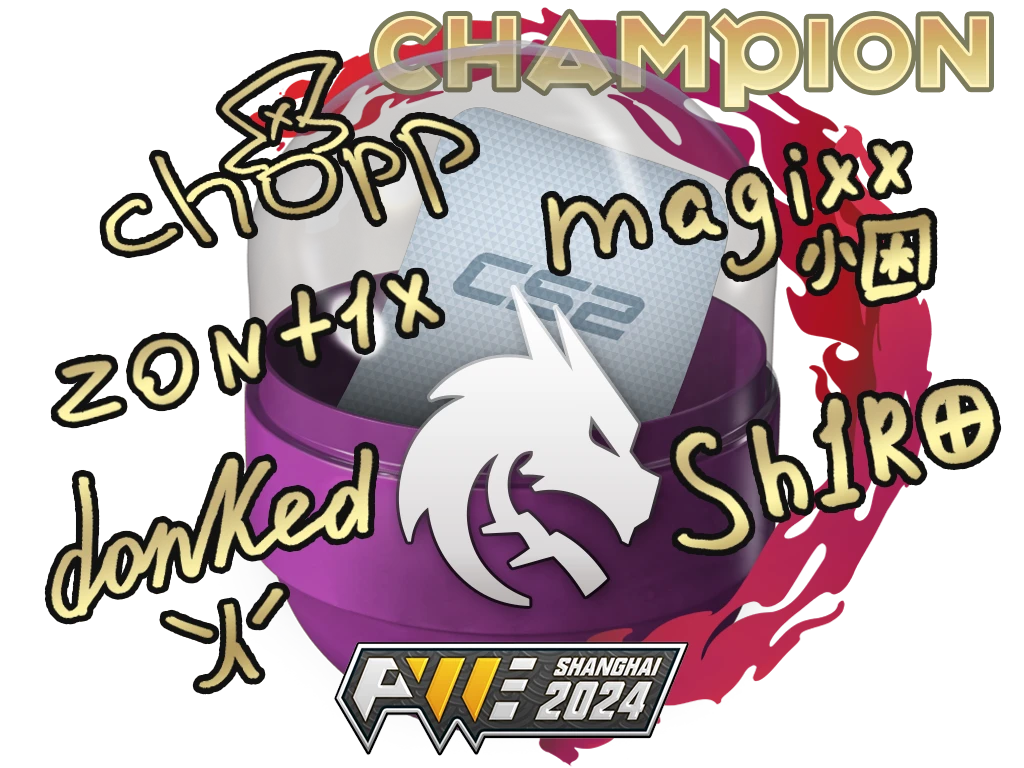 Shanghai 2024 Champions Autograph Capsule