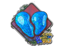 00 Nation (Glitter) | Rio 2022 sticker