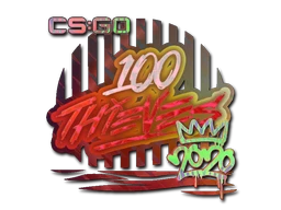 100 Thieves (Holo) | 2020 RMR sticker
