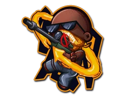 360 No Scope sticker