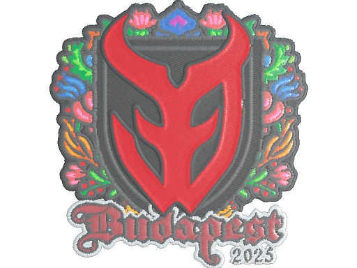 3DMAX (Embroidered) | Budapest 2025 sticker