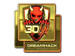 3DMAX (Gold) | DreamHack 2014 sticker