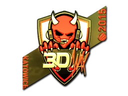 3DMAX (Gold) | Katowice 2015 sticker