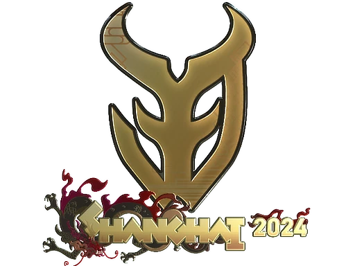 3DMAX (Gold) | Shanghai 2024 sticker