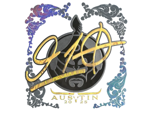 910 (Holo) | Austin 2025 sticker