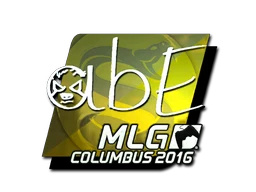 abE (Foil) | MLG Columbus 2016 sticker