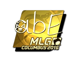 abE (Gold) | MLG Columbus 2016 sticker