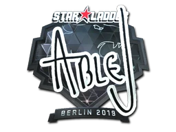ableJ (Foil) | Berlin 2019 sticker
