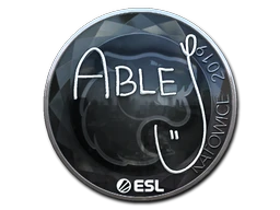 ableJ (Foil) | Katowice 2019 sticker