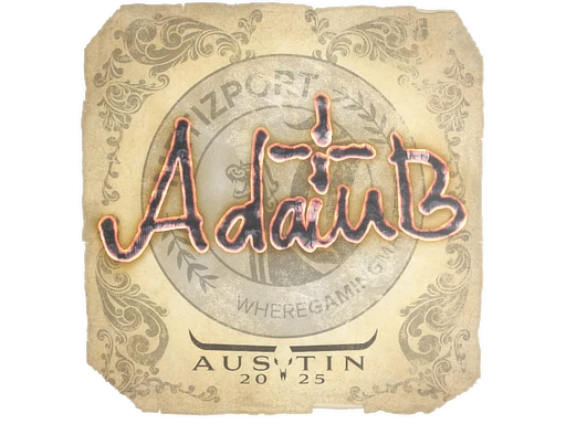 adamb | Austin 2025 sticker