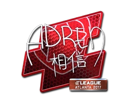 AdreN (Foil) | Atlanta 2017 sticker