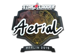 Aerial (Foil) | Berlin 2019 sticker