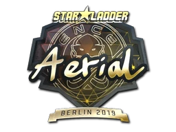Aerial (Gold) | Berlin 2019 sticker
