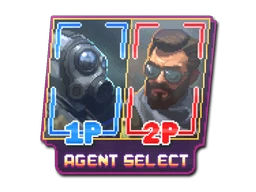 Agent Select sticker