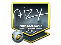 aizy (Foil) | Cluj-Napoca 2015 sticker