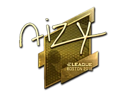 aizy (Gold) | Boston 2018 sticker
