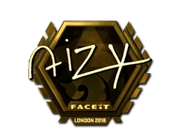 aizy (Gold) | London 2018 sticker