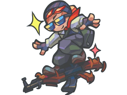 AKickflip-47 sticker