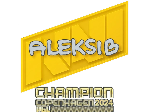Aleksib (Champion) | Copenhagen 2024 sticker