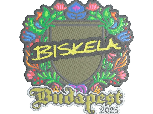 Aleksib (Embroidered) | Budapest 2025 sticker