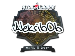 Aleksib (Foil) | Berlin 2019 sticker