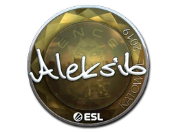 Aleksib (Foil) | Katowice 2019 sticker