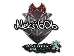 Aleksib (Glitter) | Antwerp 2022 sticker