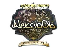 Aleksib (Gold) | Berlin 2019 sticker
