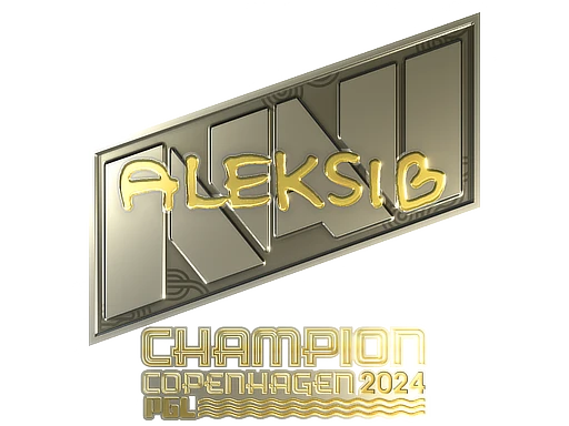 Aleksib (Gold, Champion) | Copenhagen 2024 sticker