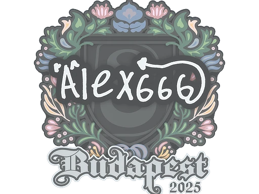 alex666 | Budapest 2025 sticker