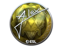 ALEX (Foil) | Katowice 2019 sticker