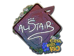 aliStair (Glitter) | Rio 2022 sticker