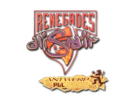 aliStair (Holo) | Antwerp 2022 sticker