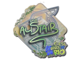 aliStair (Holo) | Rio 2022 sticker