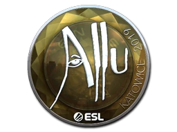 allu (Foil) | Katowice 2019 sticker