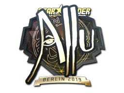 allu (Gold) | Berlin 2019 sticker
