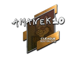 AmaNEk | Boston 2018 sticker