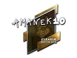 AmaNEk (Foil) | Boston 2018 sticker