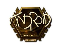 ANDROID (Gold) | London 2018 sticker