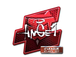 ANGE1 (Foil) | Atlanta 2017 sticker