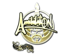 ANNIHILATION (Gold) | Paris 2023 sticker