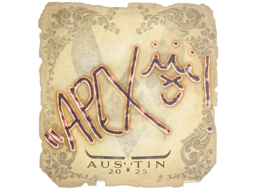 apEX | Austin 2025 sticker