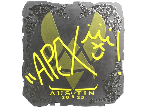 apEX (Foil) | Austin 2025 sticker