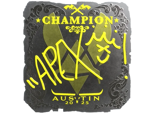 apEX (Foil, Champion) | Austin 2025 sticker